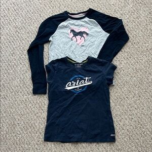 Ariat LOT 2 Kids' Horse Graphic Tees